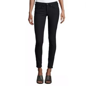 Rag & Bone Equestrian Black Skinny Stretch Jeans